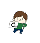 お姉ちゃんと弟スタンプ文字なし（個別スタンプ：23）