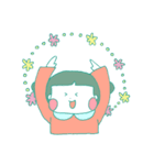 眉うえこ♪(日常会話)（個別スタンプ：11）