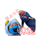 テーマパークで使える？セーラー服カップル（個別スタンプ：31）