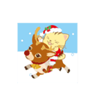 動く！ブーニャン♪ クリスマス - 日本語版（個別スタンプ：18）