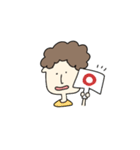 A charming boy（個別スタンプ：1）