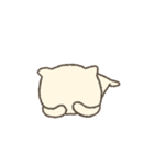 ほこほこねこ(English)（個別スタンプ：37）