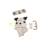 ツンデレ せんべいpug（個別スタンプ：6）