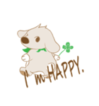 幸運のハッピーちゃん by ブチョマ（個別スタンプ：1）