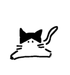 何も言わない猫（個別スタンプ：2）