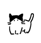 何も言わない猫（個別スタンプ：5）