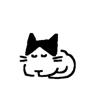 何も言わない猫（個別スタンプ：6）
