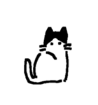 何も言わない猫（個別スタンプ：8）