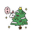 とびだす！ うごく！ うさぎ帝国のクリスマス（個別スタンプ：5）