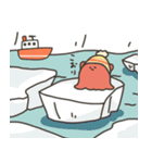 「深海のきょむ」冬バージョン（個別スタンプ：31）