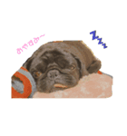 大好きな愛犬たち（個別スタンプ：4）