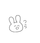 ゆるうさぎはいつも笑顔（個別スタンプ：32）