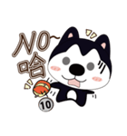 ハハハスキーはとても面白い（個別スタンプ：17）