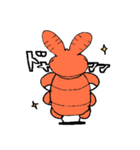 ヒゲブトさんとアリスタンプ（個別スタンプ：16）