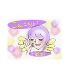 ハッピー＆キラキラエンジェル〜お仕事編1〜（個別スタンプ：6）