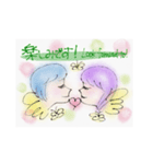 ハッピー＆キラキラエンジェル〜お仕事編1〜（個別スタンプ：10）
