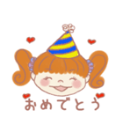 元気な女の子 ういちゃん（個別スタンプ：12）