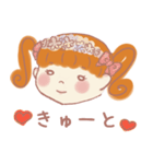 元気な女の子 ういちゃん（個別スタンプ：38）