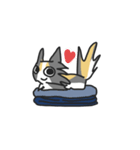 ななまる と うみ のスタンプ。（個別スタンプ：5）