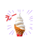 冷んやりスイーツ あいさつ／リアクション（個別スタンプ：10）