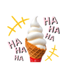 冷んやりスイーツ あいさつ／リアクション（個別スタンプ：29）