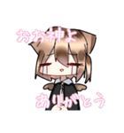みるくねこがLINEスタンプ作ったってよ！！（個別スタンプ：1）