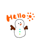 雪だるまん2020（個別スタンプ：6）