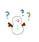 雪だるまん2020（個別スタンプ：7）