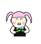 きゅうり大好きめろちゃん（個別スタンプ：4）