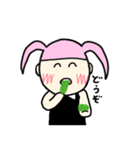 きゅうり大好きめろちゃん（個別スタンプ：5）
