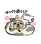 お年玉狙いブラザーズ（個別スタンプ：7）