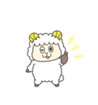 【毎日使える♪】テニスひつじのむうぽらむ（個別スタンプ：13）