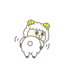 【毎日使える♪】テニスひつじのむうぽらむ（個別スタンプ：30）