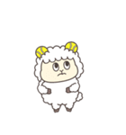【毎日使える♪】テニスひつじのむうぽらむ（個別スタンプ：34）