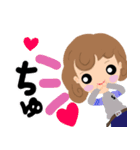 大人女子。ピノコの冬の過ごし方☆（個別スタンプ：8）
