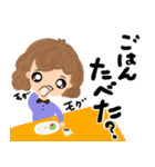 大人女子。ピノコの冬の過ごし方☆（個別スタンプ：10）
