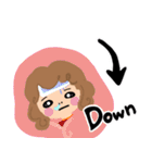 大人女子。ピノコの冬の過ごし方☆（個別スタンプ：18）