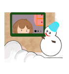 大人女子。ピノコの冬の過ごし方☆（個別スタンプ：26）