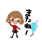 大人女子。ピノコの冬の過ごし方☆（個別スタンプ：32）