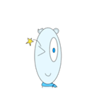 冬とポッポー（個別スタンプ：1）