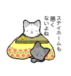 ねこ太郎のにゃんこ定食 3[冬]（個別スタンプ：28）