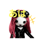 goth girl band girl（個別スタンプ：8）