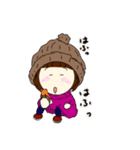 転校生のまぁこチャン（個別スタンプ：16）