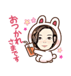 笑顔でスタンプ（個別スタンプ：6）