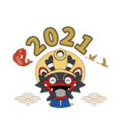 ジャー坊年賀スタンプ（個別スタンプ：11）