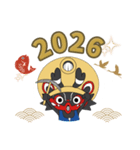 ジャー坊年賀スタンプ（個別スタンプ：16）