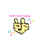 ぬーんなきりん（個別スタンプ：4）