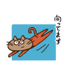 弱気なビジネスマンのねこ（個別スタンプ：23）