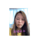 美人でしょ？（個別スタンプ：3）