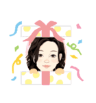 笑顔でスタンプNO.2（個別スタンプ：5）